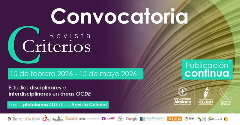 CONVOCATORIA DE ARTÍCULOS 1RA COHORTE 2026