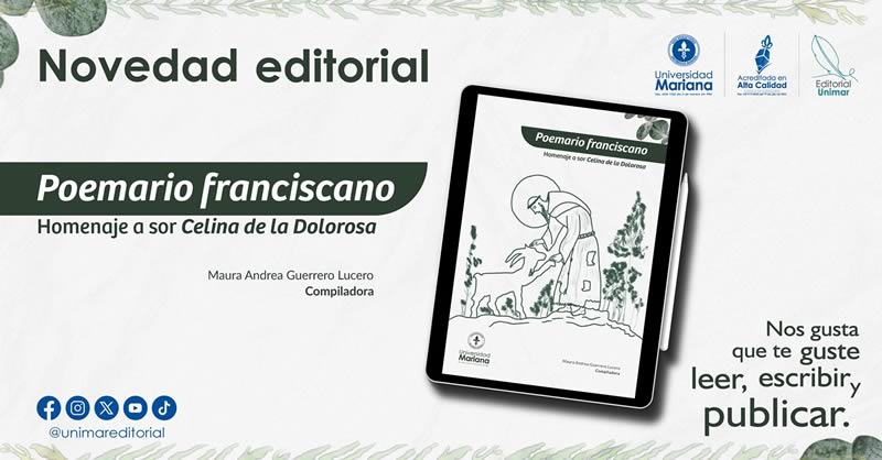 POEMARIO FRANCISCANO RINDE HOMENAJE A SOR CELINA DE LA DOLOROSA