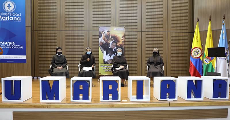 CON MÚLTIPLES MANIFESTACIONES DE CARIÑO SE DIO LA BIENVENIDA A LA HERMANA GLORIA CECILIA NARVÁEZ