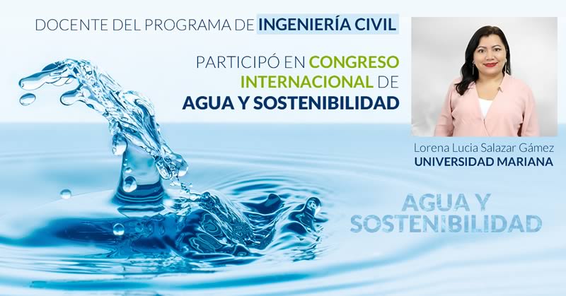 Docente del programa de Ingeniería Civil participó en Congreso Internacional