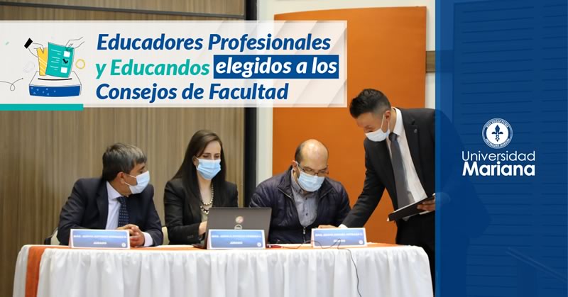 Elegidos voceros de Educadores Profesionales y Educandos a los Consejos de Facultad