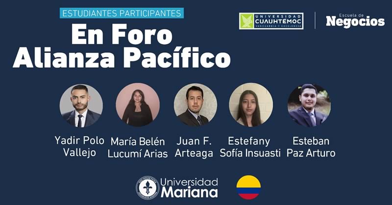 PROGRAMA DE ADMINISTRACIÓN DE NEGOCIOS INTERNACIONALES PARTICIPÓ EN FORO INTERNACIONAL