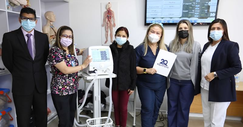 HOSPITAL SIMULADO DOTADO DE VENTILADOR MECÁNICO PARA PRÁCTICAS FORMATIVAS