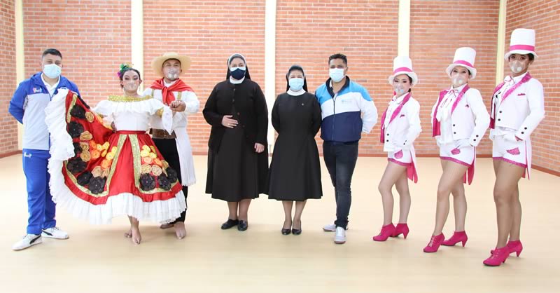 VICERRECTORÍA DE DESARROLLO HUMANO INTEGRAL RECIBE SALÓN DE DANZAS NUESTRA SEÑORA DE GUADALUPE